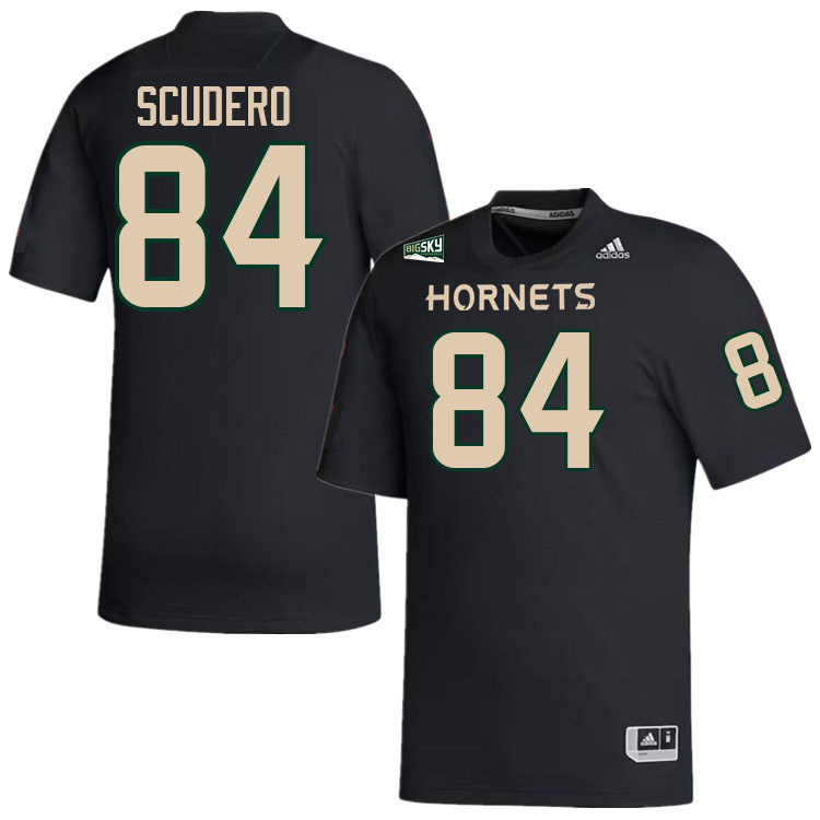 Sacramento State Hornets #84 Danny Scudero College Football Jerseys Stitched Sale-Black